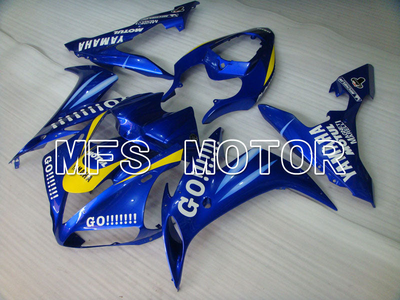 Yamaha YZF-R1 2004-2006 Injection ABS Fairing - GO!!!!!!! - Blue - MFS3312 - Fairings Kit