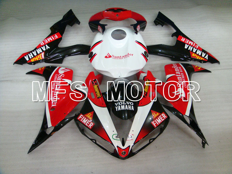 Yamaha YZF-R1 2004-2006 Injection ABS Fairing - Santander - Red White - MFS3329 - Fairings Kit