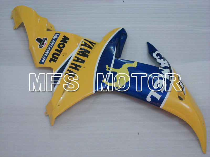 Yamaha YZF-R1 2002-2003 Injection ABS Fairing - Camel - Blue Yellow - MFS3349 - Fairings Kit