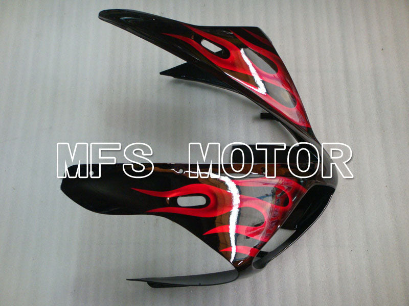 Yamaha YZF-R1 2002-2003 Injection ABS Fairing - Flame - Black Red wine color - MFS3351 - Fairings Kit