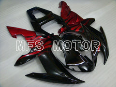 Yamaha YZF-R1 2002-2003 Injection ABS Fairing - Factory Style - Black Red wine color - MFS3352 - Fairings Kit
