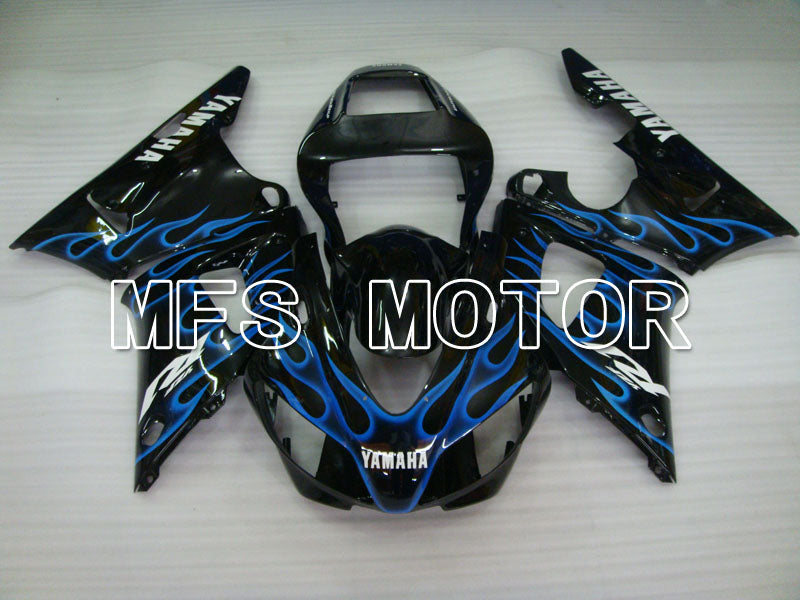 Yamaha YZF-R1 1998-1999 Injection ABS Fairing - Flame - Black Blue - MFS3360 - Fairings Kit