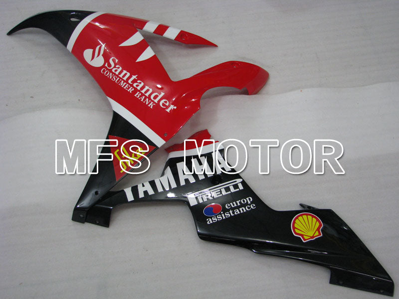 Yamaha YZF-R1 2002-2003 Injection ABS Fairing - Santander - Black Red - MFS3366 - Fairings Kit