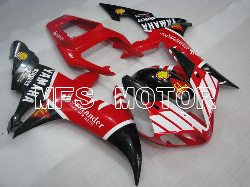 Yamaha YZF-R1 2002-2003 Injection ABS Fairing - Santander - Black Red - MFS3366 - Fairings Kit