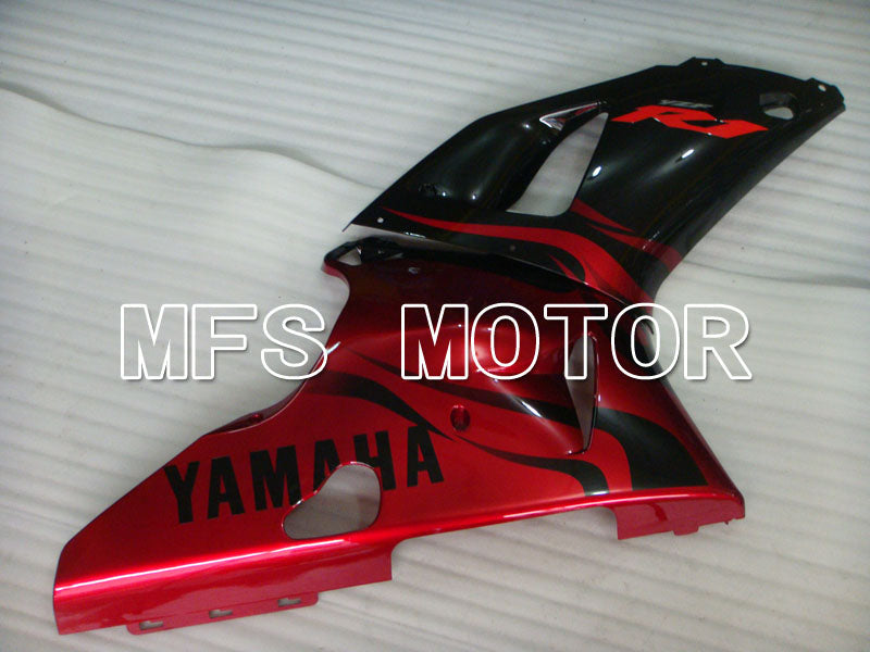 Yamaha YZF-R1 1998-1999 Injection ABS Fairing - Factory Style - Black Red - MFS3376 - Fairings Kit