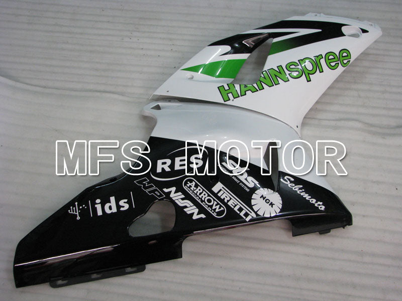 Yamaha YZF-R1 1998-1999 Injection ABS Fairing - HANN Spree - Black White - MFS3397 - Fairings Kit