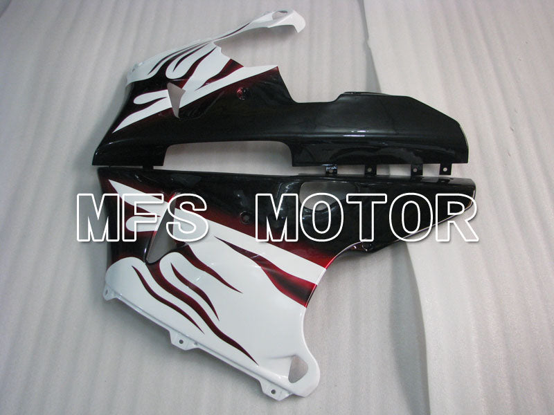 Yamaha YZF-R1 1998-1999 Injection ABS Fairing - Flame - Black White - MFS3403 - Fairings Kit