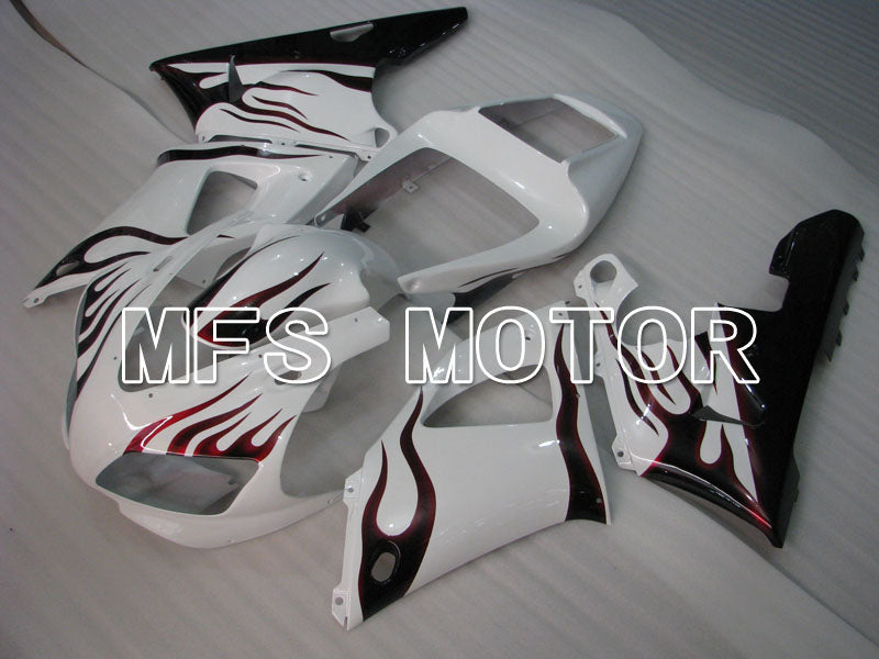 Yamaha YZF-R1 1998-1999 Injection ABS Fairing - Flame - Black White - MFS3403 - Fairings Kit