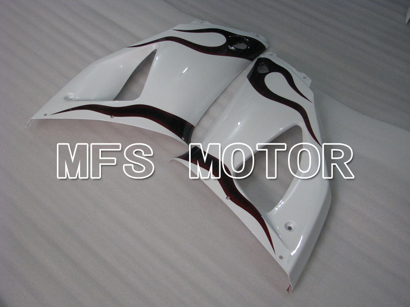 Yamaha YZF-R1 1998-1999 Injection ABS Fairing - Flame - Black White - MFS3403 - Fairings Kit
