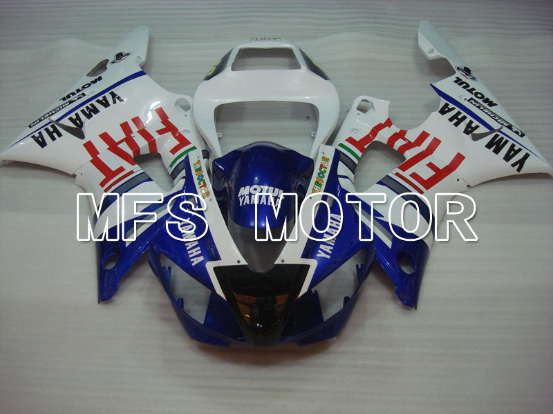 Yamaha YZF-R1 1998-1999 Injection ABS Fairing - FIAT - Blue White - MFS3409 - Fairings Kit