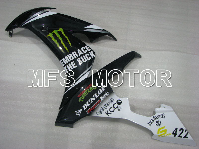Yamaha YZF-R1 2004-2006 Injection ABS Fairing - Monster - Black White - MFS3419 - Fairings Kit