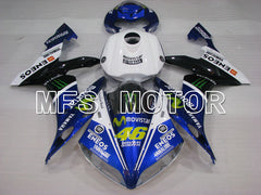 Yamaha YZF-R1 2004-2006 Injection ABS Fairing - Monster - Black White Blue - MFS3429 - Fairings Kit