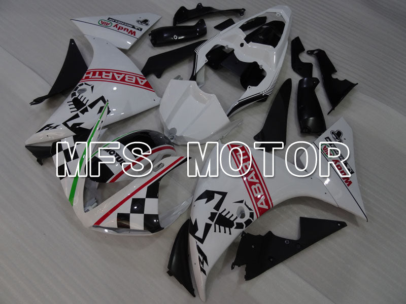 Yamaha YZF-R1 2009-2011 Injection ABS Fairing - ABARTH - Black White - MFS3447 - Fairings Kit