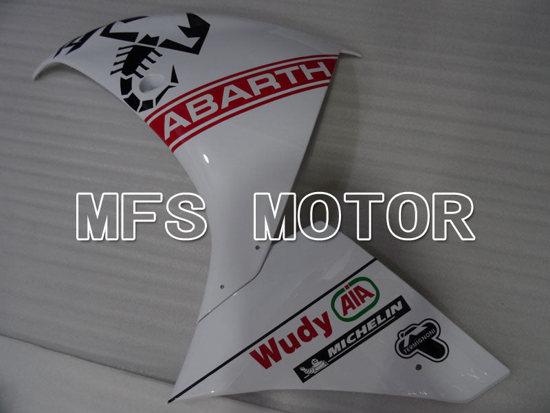 Yamaha YZF-R1 2009-2011 Injection ABS Fairing - ABARTH - Black White - MFS3447 - Fairings Kit