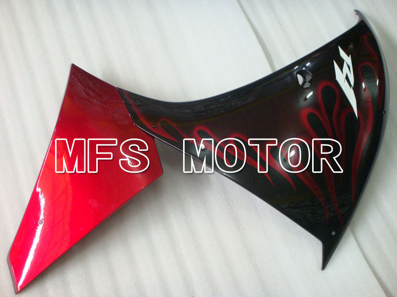 Yamaha YZF-R1 2009-2011 Injection ABS Fairing - Flame - Black Red wine color - MFS3450 - Fairings Kit