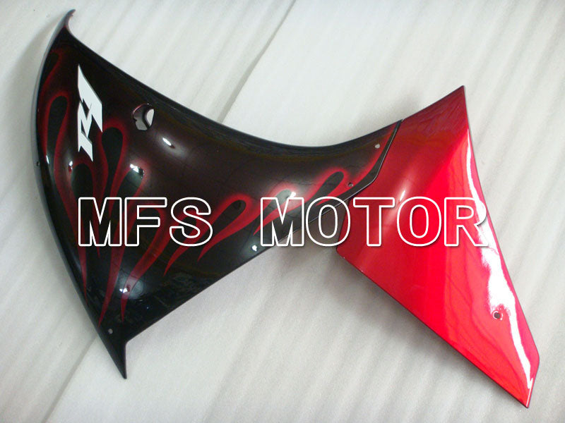 Yamaha YZF-R1 2009-2011 Injection ABS Fairing - Flame - Black Red wine color - MFS3450 - Fairings Kit