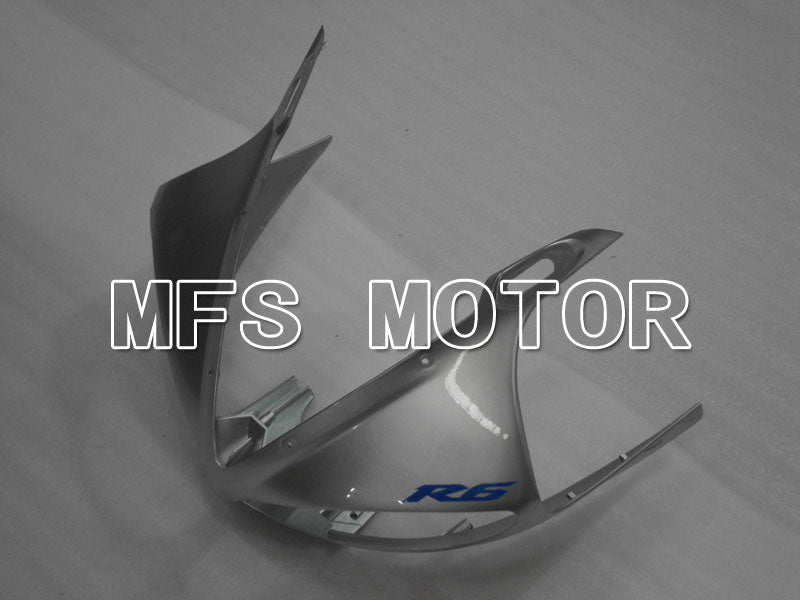 Yamaha YZF-R6 2003-2004 Injection ABS Fairing - Factory Style - Silver Black Matte - MFS3502 - Fairings Kit