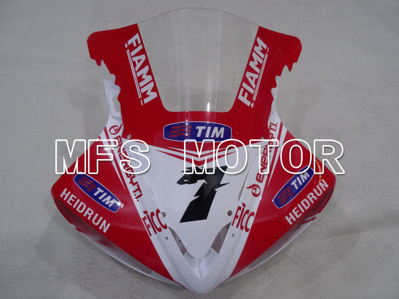 Yamaha YZF-R6 2003-2004 Injection ABS Fairing - FIAMM - Red White - MFS3527 - Fairings Kit