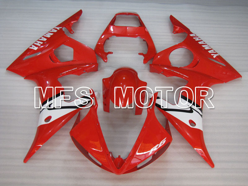 Yamaha YZF-R6 2003-2004 Injection ABS Fairing - Factory Style - Red White - MFS3579 - Fairings Kit