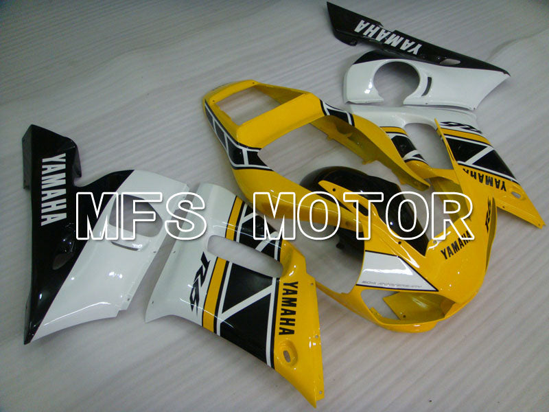Yamaha YZF-R6 1998-2002 Injection ABS Fairing - Factory Style - Black White Yellow - MFS3603 - Fairings Kit