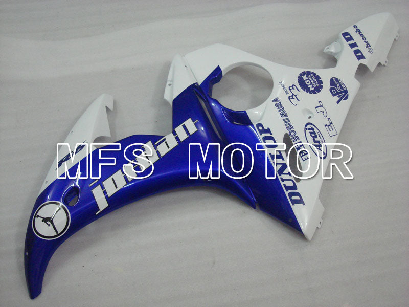 Yamaha YZF-R6 2005 Injection ABS Fairing - Jordan - Blue White - MFS3608 - Fairings Kit