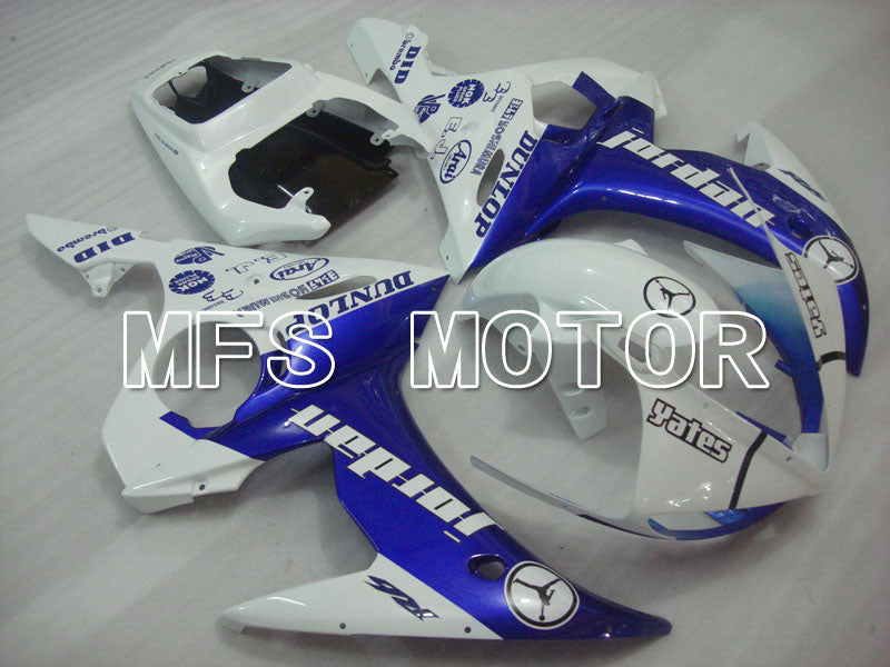 Yamaha YZF-R6 2005 Injection ABS Fairing - Jordan - Blue White - MFS3608 - Fairings Kit