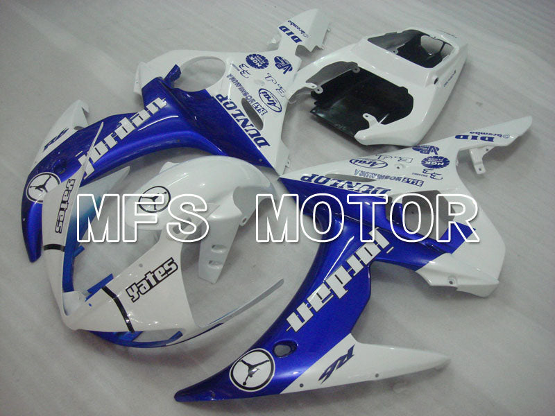 Yamaha YZF-R6 2005 Injection ABS Fairing - Jordan - Blue White - MFS3608 - Fairings Kit