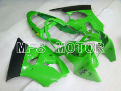 Kawasaki NINJA ZX6R 2000-2002 Injection ABS Fairing - Factory Style - Green - MFS3613 - Fairings Kit