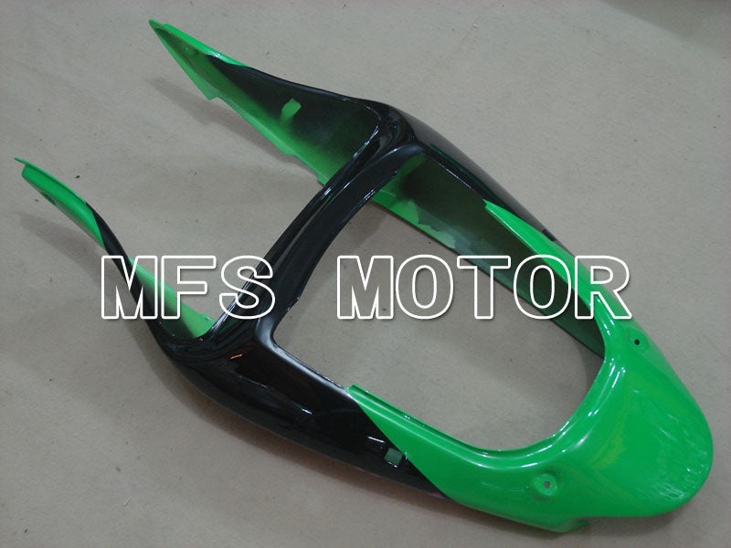 Kawasaki NINJA ZX6R 2000-2002 Injection ABS Fairing - Factory Style - Black Green White - MFS3618 - Fairings Kit