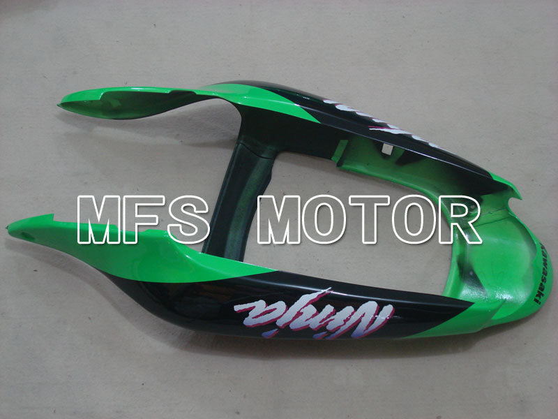 Kawasaki NINJA ZX6R 2000-2002 Injection ABS Fairing - Factory Style - Black Green White - MFS3618 - Fairings Kit