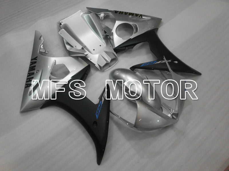 Yamaha YZF-R6 2005 Injection ABS Fairing - Factory Style - Black Silver Matte - MFS3619 - Fairings Kit