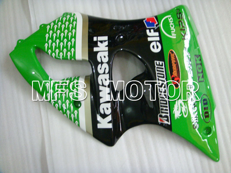 Kawasaki NINJA ZX6R 2000-2002 Injection ABS Fairing - Others - Black Green - MFS3620 - Fairings Kit