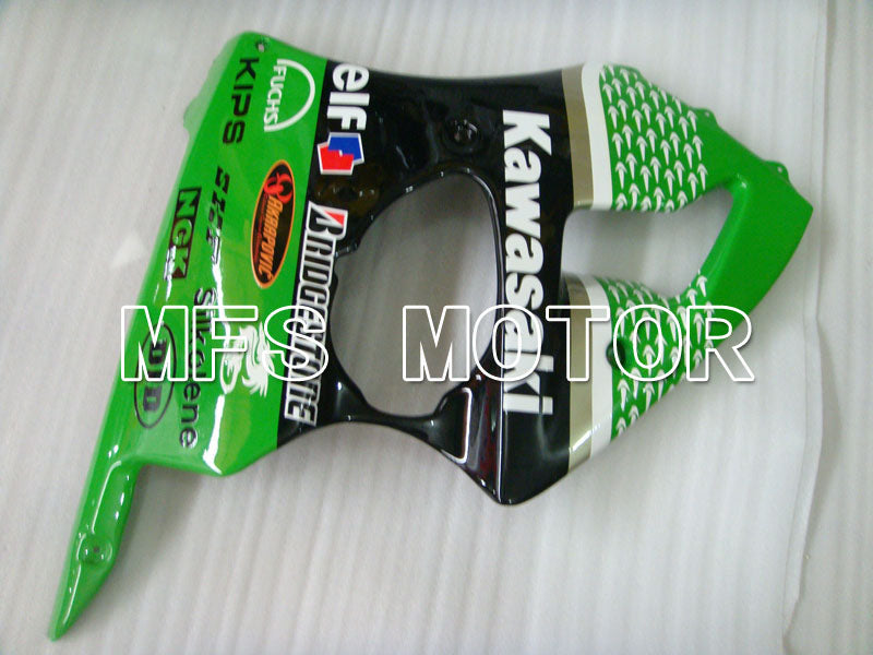 Kawasaki NINJA ZX6R 2000-2002 Injection ABS Fairing - Others - Black Green - MFS3620 - Fairings Kit