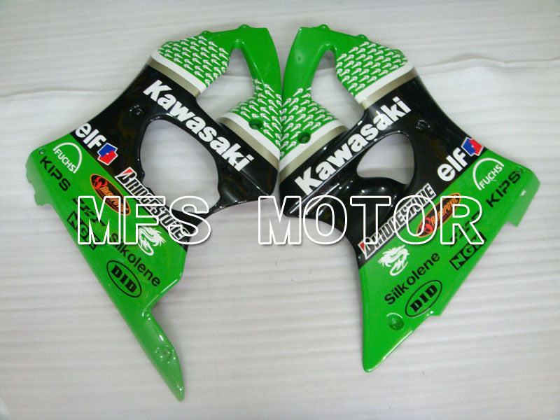 Kawasaki NINJA ZX6R 2000-2002 Injection ABS Fairing - Others - Black Green - MFS3620 - Fairings Kit