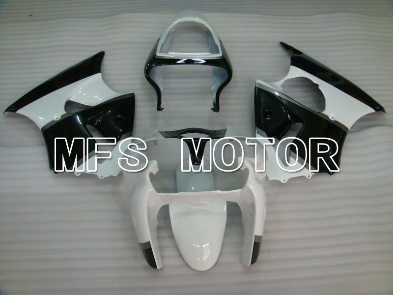 Kawasaki NINJA ZX6R 2000-2002 Injection ABS Fairing - Factory Style - Black White - MFS3626 - Fairings Kit