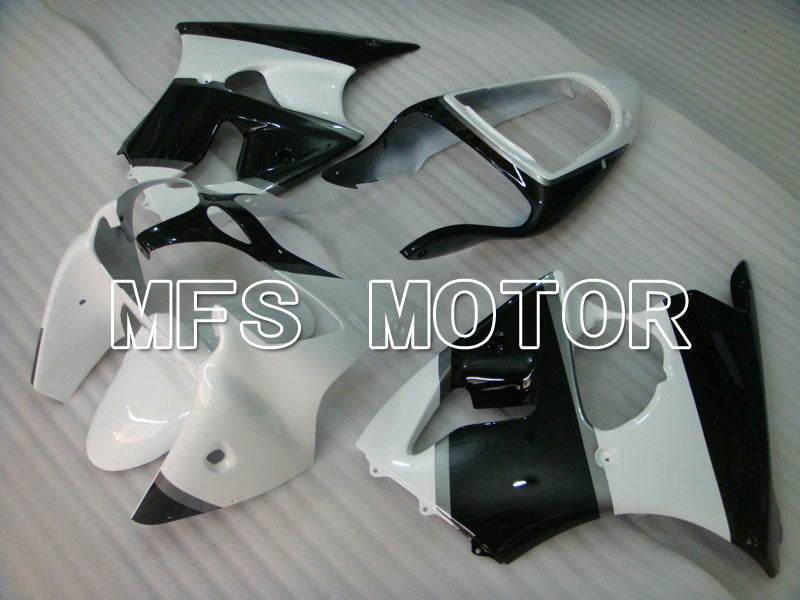 Kawasaki NINJA ZX6R 2000-2002 Injection ABS Fairing - Factory Style - Black White - MFS3626 - Fairings Kit