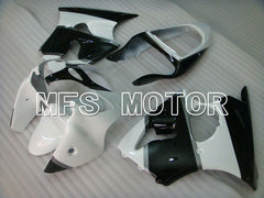 Kawasaki NINJA ZX6R 2000-2002 Injection ABS Fairing - Factory Style - Black White - MFS3626 - Fairings Kit