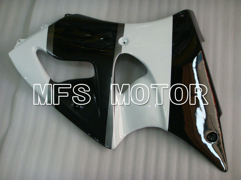 Kawasaki NINJA ZX6R 2000-2002 Injection ABS Fairing - Factory Style - Black White - MFS3626 - Fairings Kit