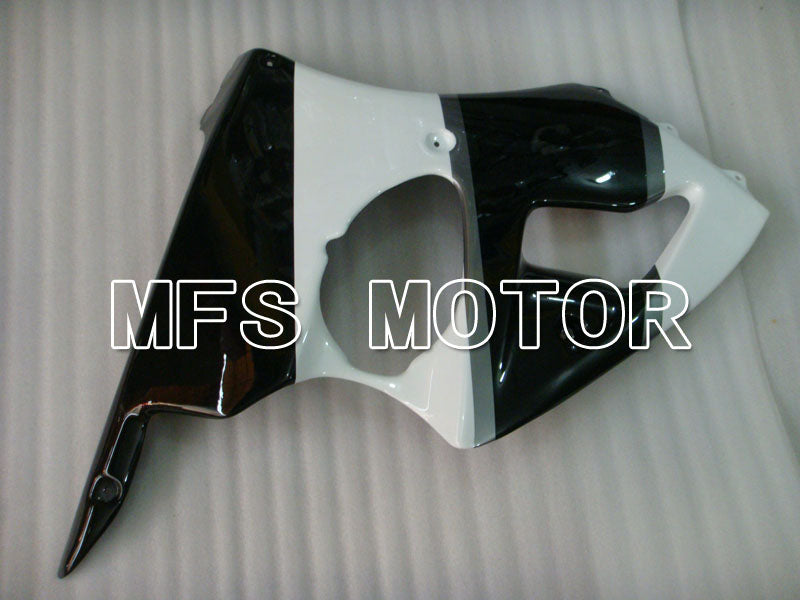 Kawasaki NINJA ZX6R 2000-2002 Injection ABS Fairing - Factory Style - Black White - MFS3626 - Fairings Kit