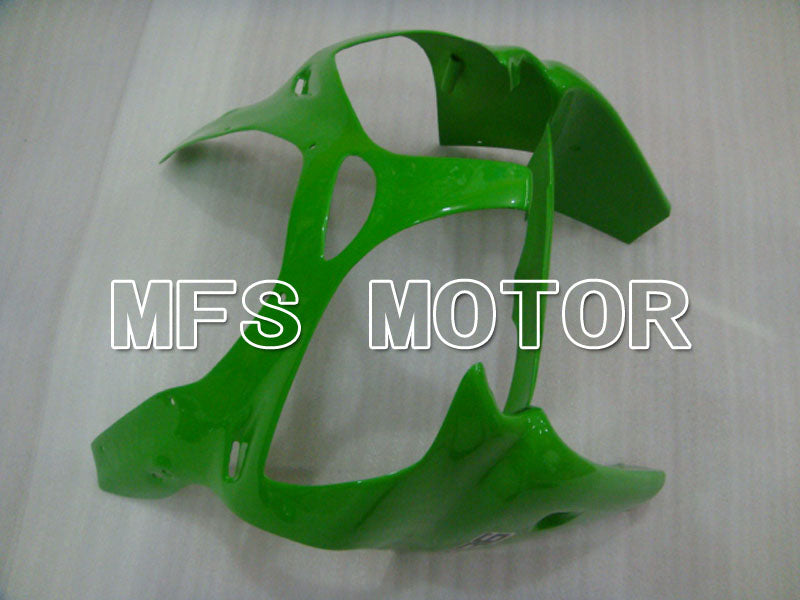 Kawasaki NINJA ZX6R 2000-2002 Injection ABS Fairing - Factory Style - Black Green White - MFS3634 - Fairings Kit