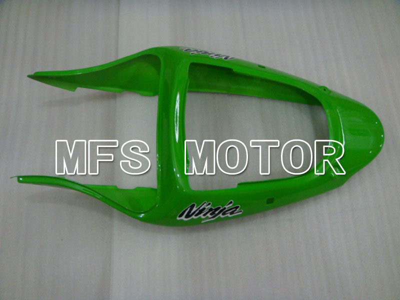 Kawasaki NINJA ZX6R 2000-2002 Injection ABS Fairing - Factory Style - Black Green White - MFS3634 - Fairings Kit