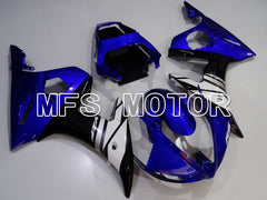 Yamaha YZF-R6 2003-2004 Injection ABS Fairing - Factory Style - Blue Black - MFS3638 - Fairings Kit