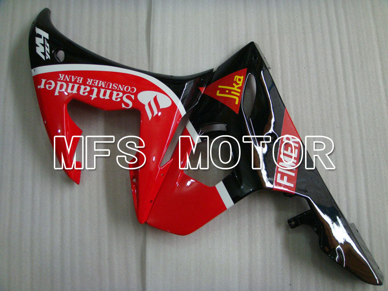 Yamaha YZF-R6 2005 Injection ABS Fairing - Santander - Black Red - MFS3645 - Fairings Kit