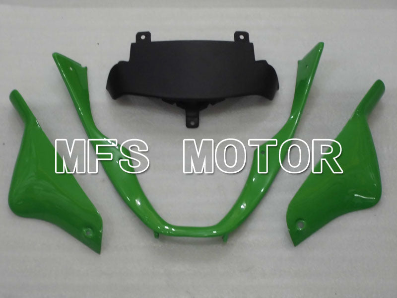 Kawasaki NINJA ZX6R 2000-2002 Injection ABS Fairing - Factory Style - Black Green White - MFS3648 - Fairings Kit