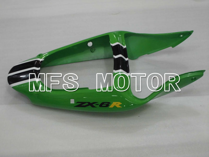 Kawasaki NINJA ZX6R 2000-2002 Injection ABS Fairing - Factory Style - Black Green White - MFS3648 - Fairings Kit
