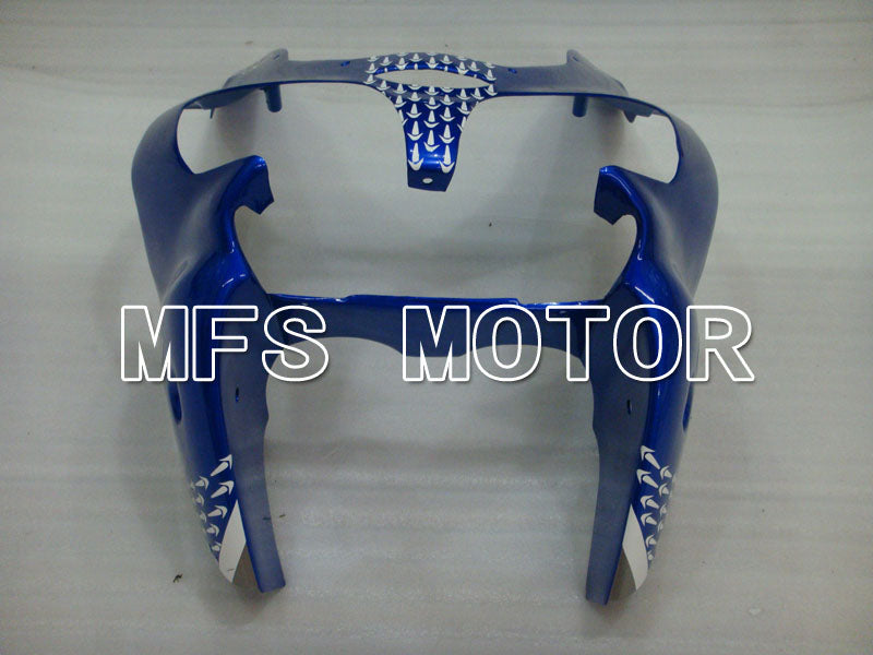 Kawasaki NINJA ZX6R 2000-2002 Injection ABS Fairing - Factory Style - Black Blue - MFS3650 - Fairings Kit