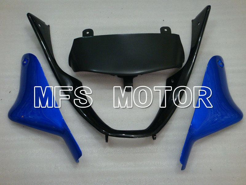 Kawasaki NINJA ZX6R 2000-2002 Injection ABS Fairing - Factory Style - Black Blue - MFS3650 - Fairings Kit