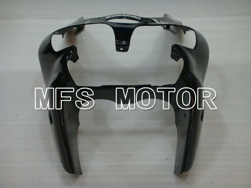 Kawasaki NINJA ZX6R 2000-2002 Injection ABS Fairing - West - Black White - MFS3653 - Fairings Kit
