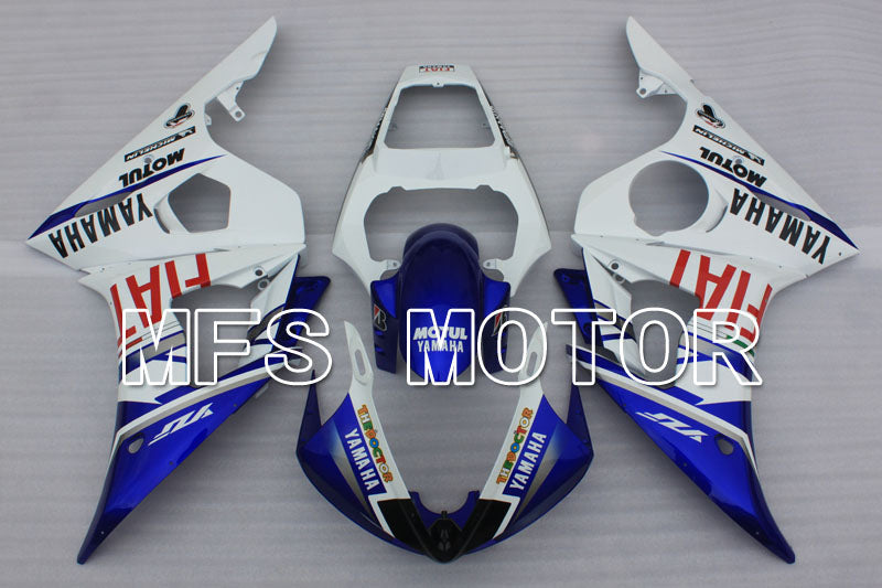Yamaha YZF-R6 2003-2004 Injection ABS Fairing - FIAT - Blue White - MFS3655 - Fairings Kit