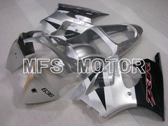 Kawasaki NINJA ZX6R 2000-2002 Injection ABS Fairing - Factory Style - Black Silver - MFS3656 - Fairings Kit